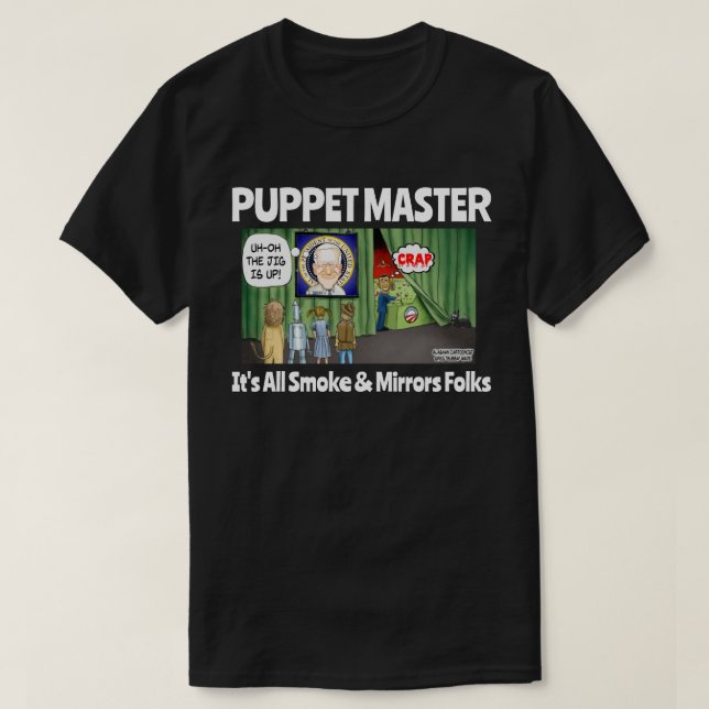 OBAMA'S PUPPET T-Shirt (Design Front)