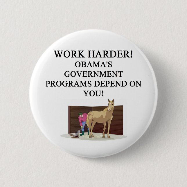OBAMA's socialist america 6 Cm Round Badge (Front)