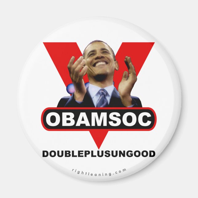 OBAMSOC MAGNET (Front)