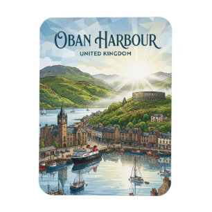 Oban, Scotland United Kingdom Magnet