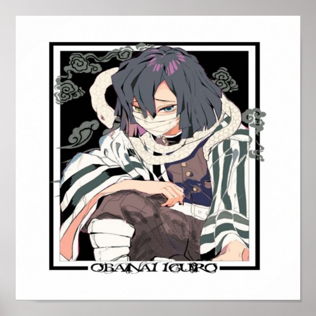 Obanai Iguro Poster (Front)