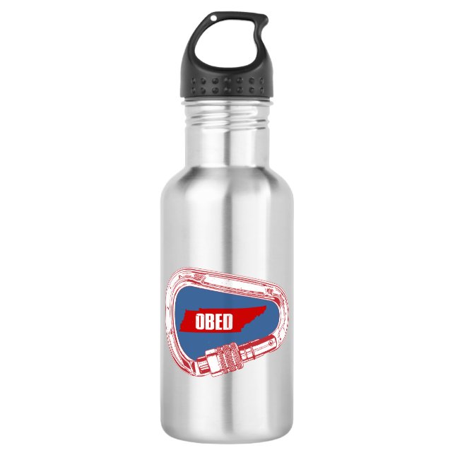 Obed Climbing Carabiner 532 Ml Water Bottle (Front)