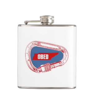Obed Climbing Carabiner Hip Flask