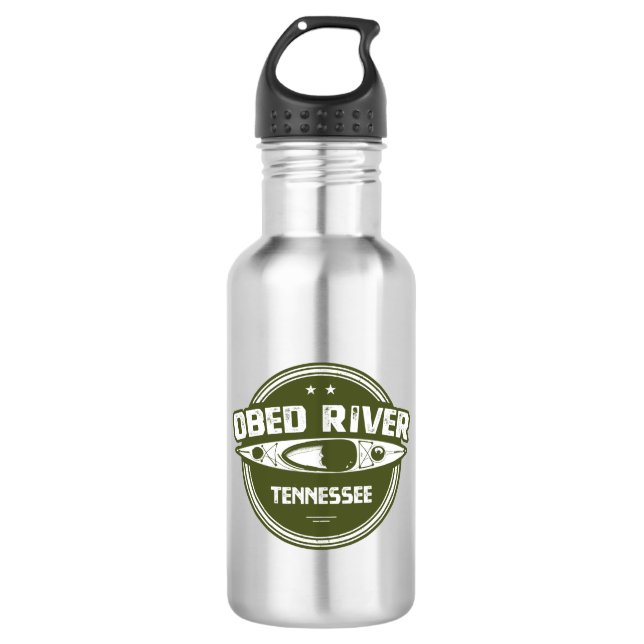 Obed River Tennessee Kayaking 532 Ml Water Bottle (Front)