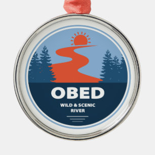 Obed Wild And Scenic River Metal Tree Decoration