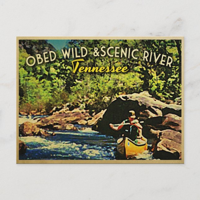 Obed Wild Scenic River Tennessee Postcard (Front)