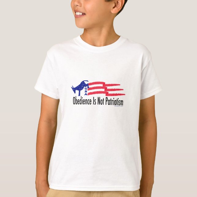 Obedience Patriotism T-Shirt (Front)