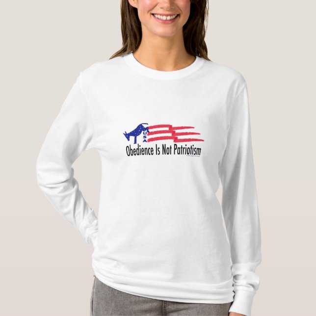 Obedience Patriotism T-Shirt (Front)