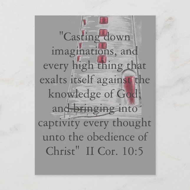 Obedience Postcard (Front)