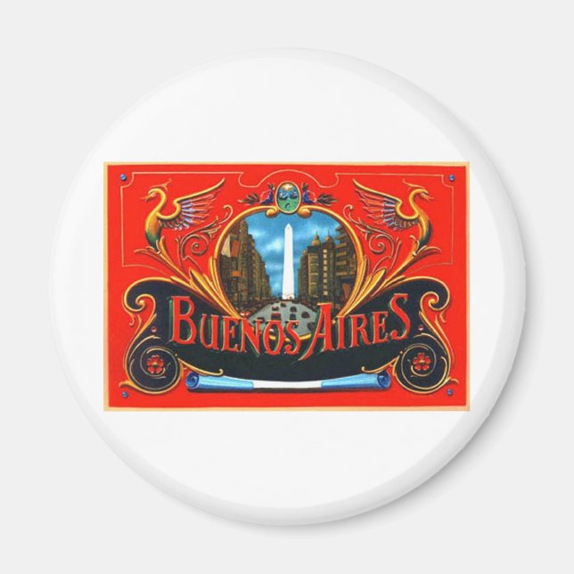 Obelisco firulete magnet (Front)