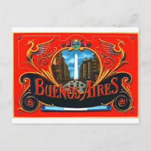 Obelisco firulete postcard