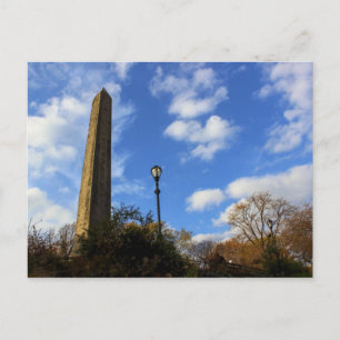 Obelisk, Cleopatra's Needle in Central Park, NYC Postcard