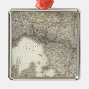Ober, MittelItalien - Rome Region Metal Tree Decoration