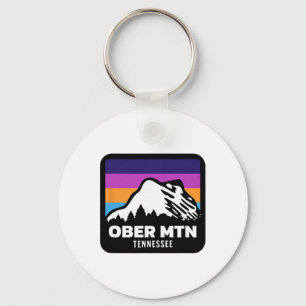 Ober Mountain Tennessee Skiing Snowboarding Family Key Ring