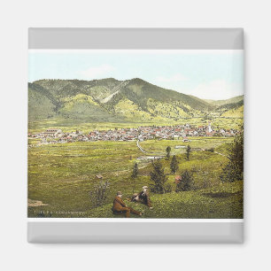 Oberammergau, Upper Bavaria, Germany magnificent P Magnet