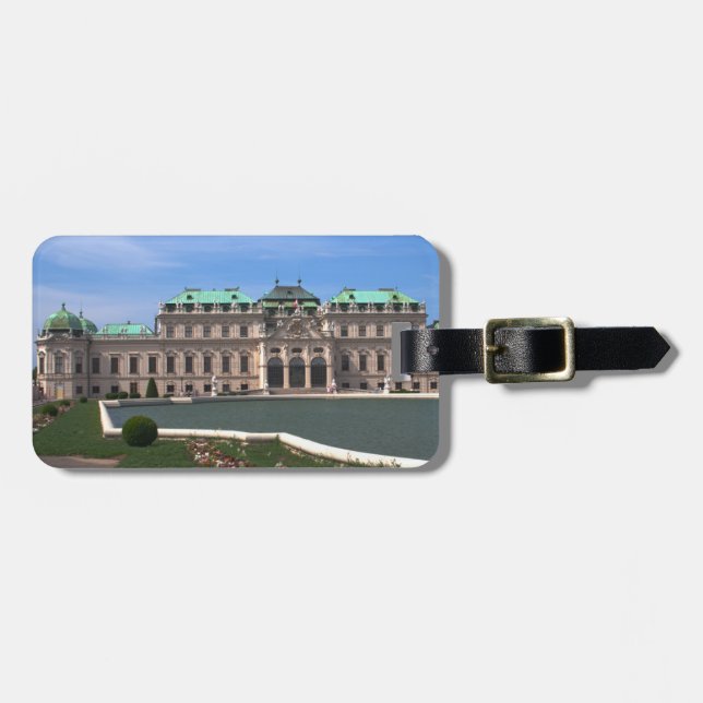 Oberes Belvedere Luggage Tag (Front Horizontal)