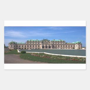 Oberes Belvedere Rectangular Sticker