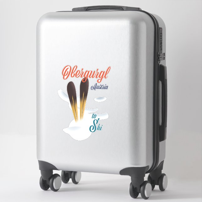Obergurgl Austria Ski poster (Suitcase)