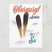 Obergurgl Austria Ski poster