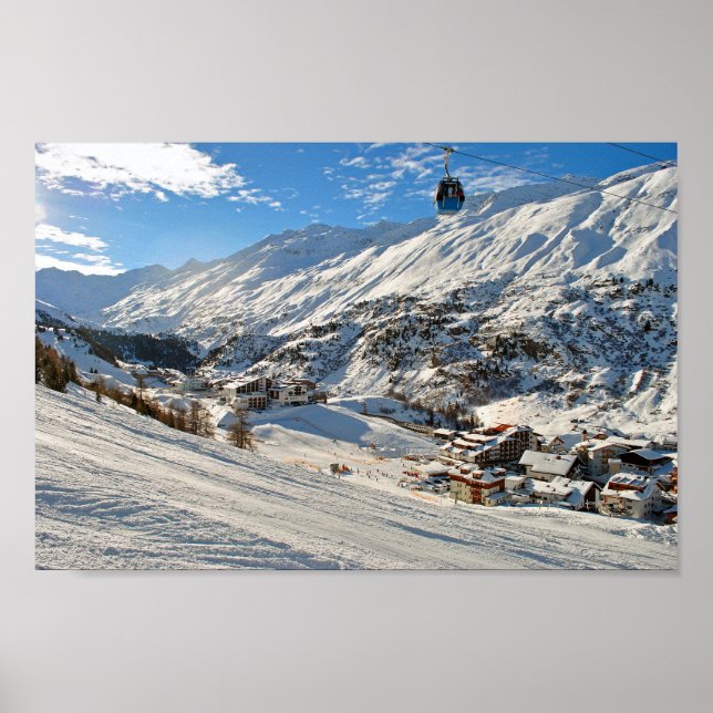 Obergurgl Hochgurgl Tirol Austrian Alps Austria Ph Poster (Front)