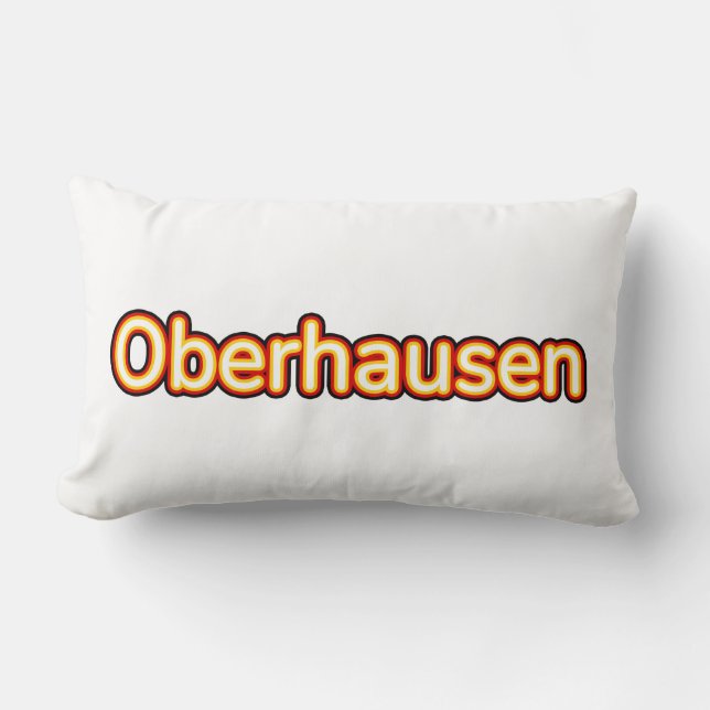 Oberhausen Deutschland Germany Lumbar Cushion (Front)