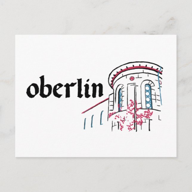 Oberlin College - Finney Chapel Postcard (Front)