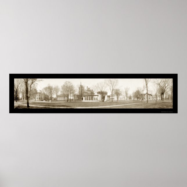 Oberlin College, Ohio Photo 1909 Poster (Front)