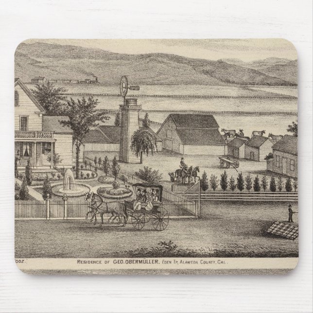 Obermuller, Wille residences Mouse Mat (Front)