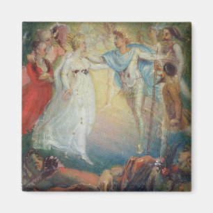 Oberon and Titania from 'A Midsummer Night's Dream Magnet