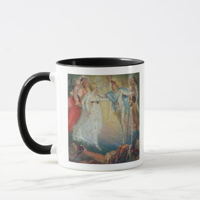 Oberon and Titania from 'A Midsummer Night's Dream Mug (Left)