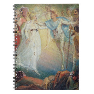 Oberon and Titania from 'A Midsummer Night's Dream Notebook