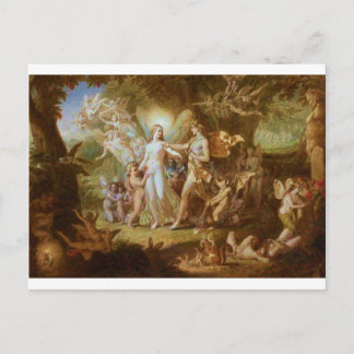 Oberon and Titania Postcard