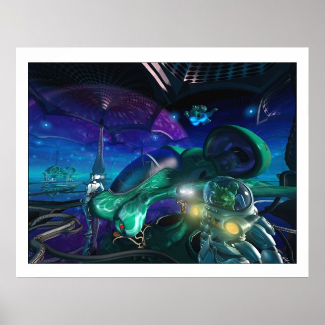 Oberon Rest Area #6 Poster (Front)