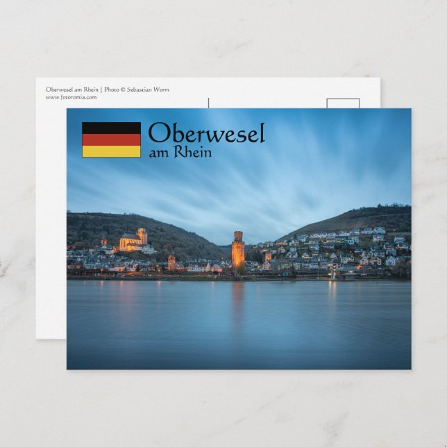 Oberwesel Germany Postcard (Front/Back)