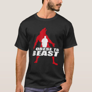 Obese To Beast Yoga Gift T Shirt