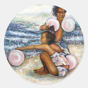 Obessed with Conquering the Impossible Classic Round Sticker