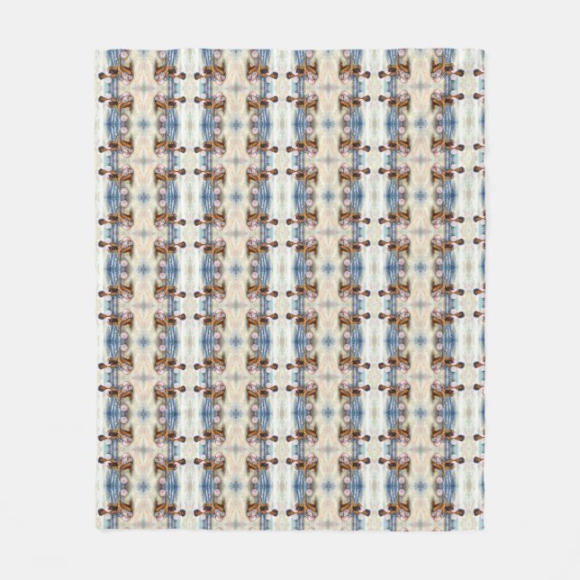 Obessed with Conquering the Impossible  Fleece Blanket (Front)