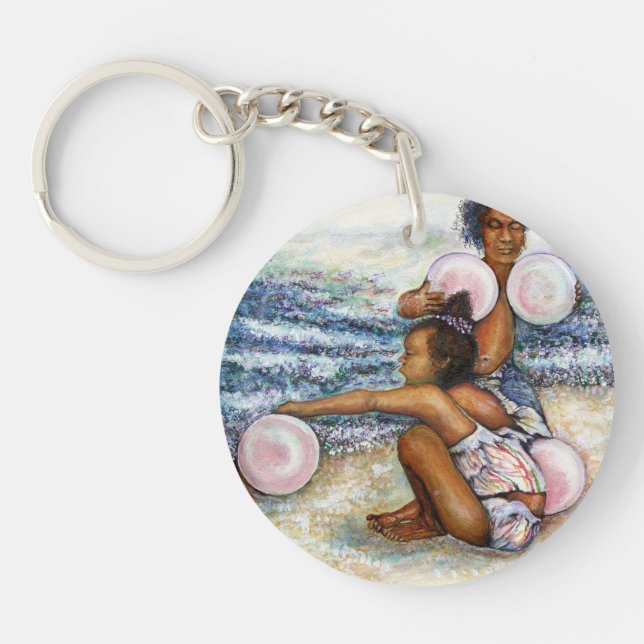 Obessed with Conquering the Impossible Key Ring (Front)