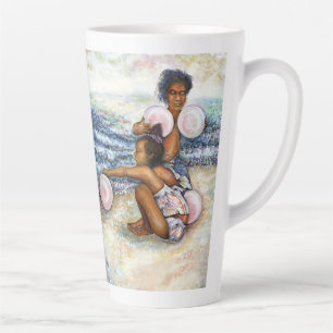 Obessed with Conquering the Impossible  Latte Mug