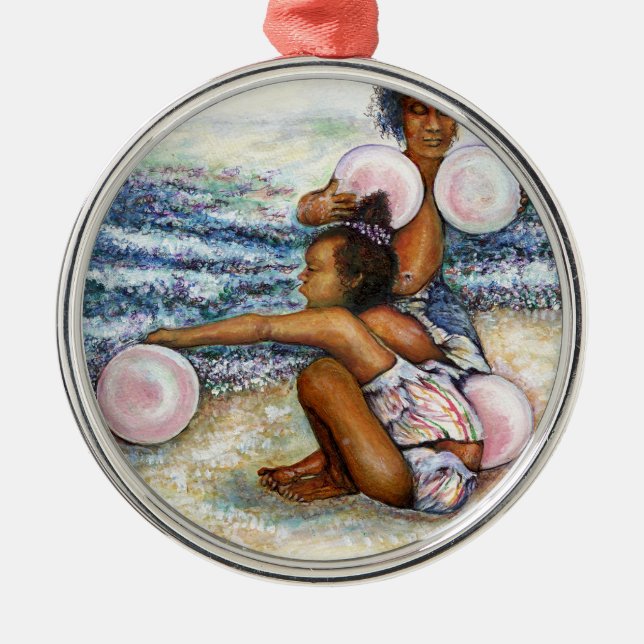 Obessed with Conquering the Impossible  Metal Tree Decoration (Front)