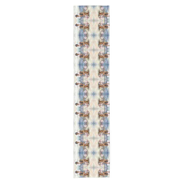 Obessed with Conquering the Impossible  Short Table Runner (Front)