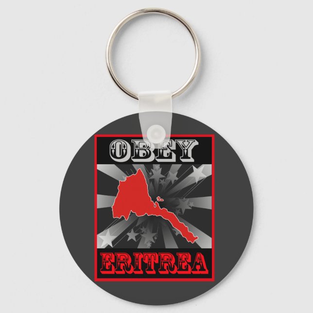 Obey Eritrea Key Ring (Front)