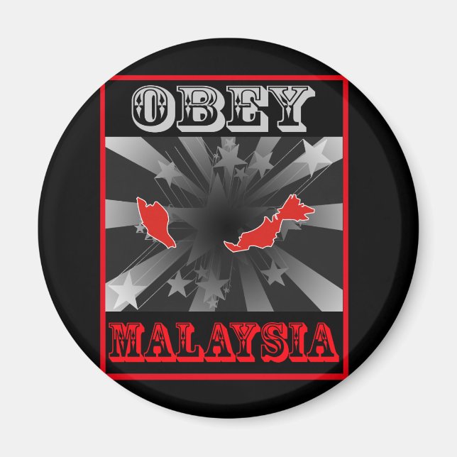 Obey Malaysia Magnet (Front)