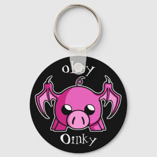 obey Oinky keychain