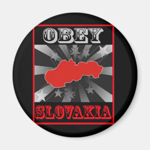 Obey Slovakia Magnet