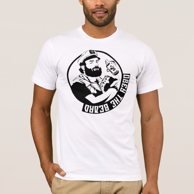 Obey the Beard Men's Tee (Front)