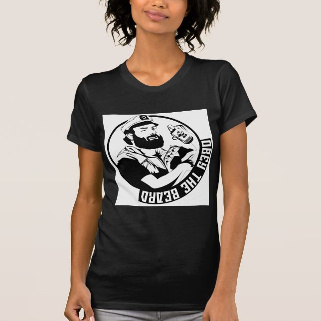 Obey the Beard T-Shirt (Front)