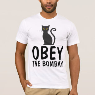 OBEY THE BOMBAY CAT T-shirts