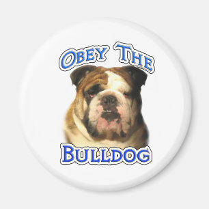 Obey the Bulldog - Magnet