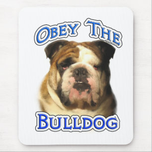 Obey the Bulldog Mouse Mat